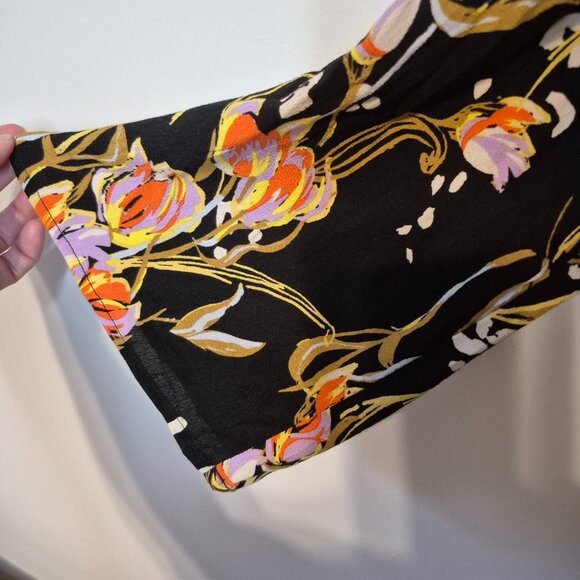 Free People Bella Floral Print Tunic Dress Size Medium - Picture 5 of 8